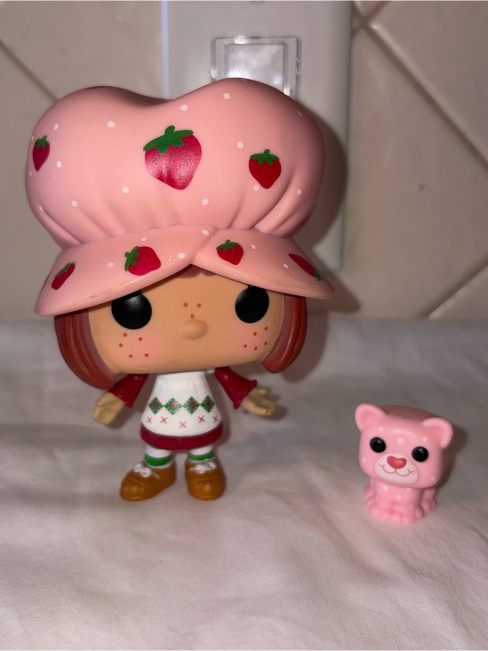 Like new Strawberry Shortcake Funko Doll and cat 131